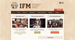 Desktop Screenshot of friendship-ministry.org